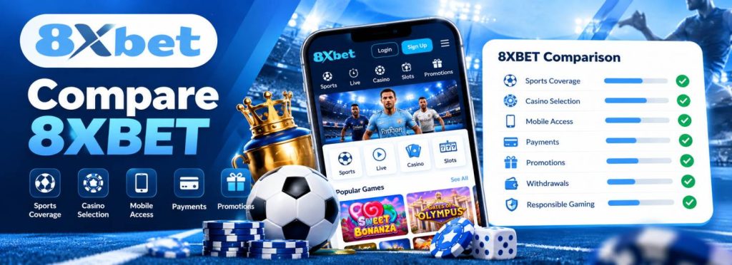8xbet compare
