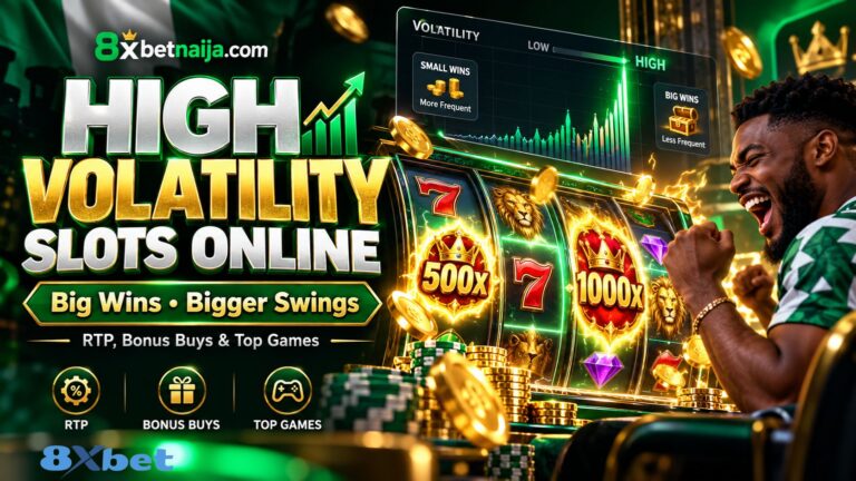 High Volatility Slots Online: Best Games, Bonus Buys and RTP Explained